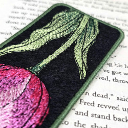 Tulip Flower ITH Bookmark