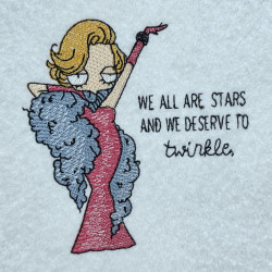 Twinkle Like a Star Diva Quote
