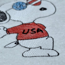 Usa Lover Nosey Dog