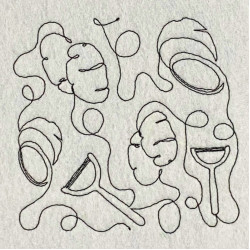 Vegetable Peeler Quilting Pattern