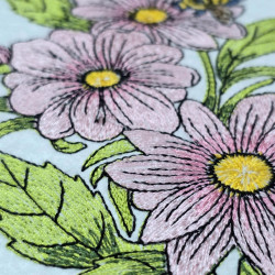 Vibrant Floral Bee Panel Two