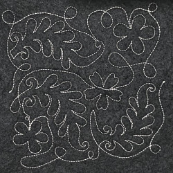 Vine Leaf Quilting Pattern