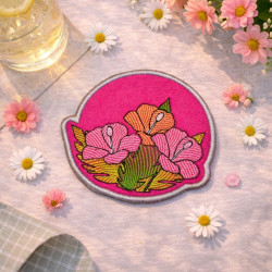 Vintage Floral Cluster ITH Coaster