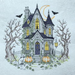 Vintage Halloween House