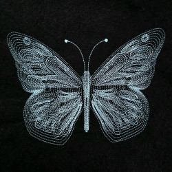 Vintage Lace Blending Butterfly