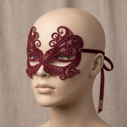 Vintage Lace Butterfly Mask FSL