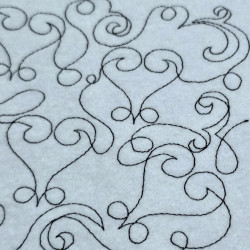 Vintage Scroll Quilting Pattern