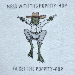 Funny Cowboy Frog Quote