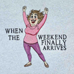 When Doris Celebrates The Weekend