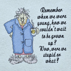 When We Were Young Grandpa Quote