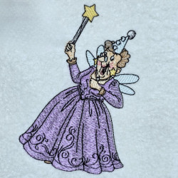 Whimsical Fairy With Magic Wand