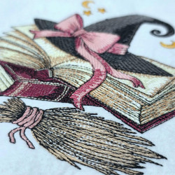 Whimsical Hat On Books