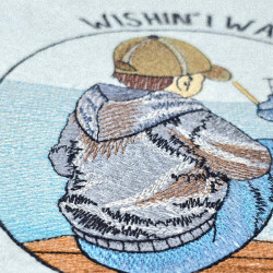 Wishing I Was Fishing Design