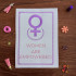 Women Are Empowered Cardstock