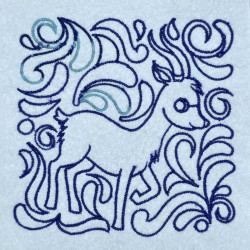 Woodland Deer Quilting Pattern
