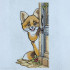 Woodland Peeking fox