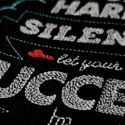 Work Hard In Silence Nautical Quote