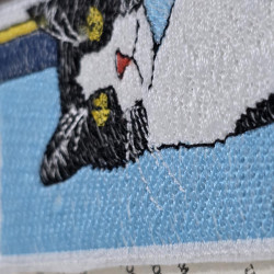 Yellow Eyes Cat ITH Bookmark