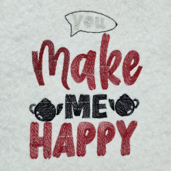 You Make Me Happy Quote