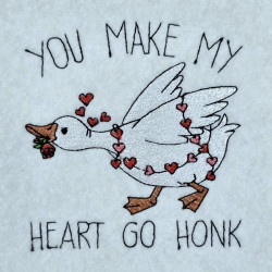 You Make My Heart Go Honk Pun
