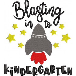 Blasting Embroidery Pattern