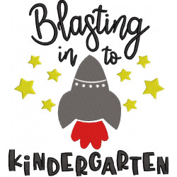 Blasting Embroidery Pattern
