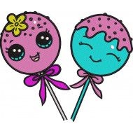 Candy Embroidery Pattern
