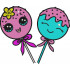 Candy Embroidery Pattern