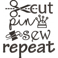 Cut Pin Sew Repeat