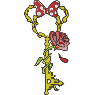 Key Embroidery Design