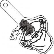 Girl Key Fob