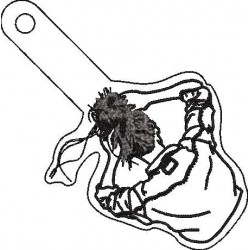 Girl Key Fob