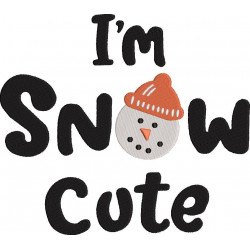 I snow cute