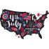 Independence Day USA Map