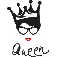 Queen Embroidery Pattern
