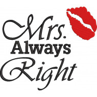 Mrs Always Right