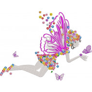 Flying Floral Fairy