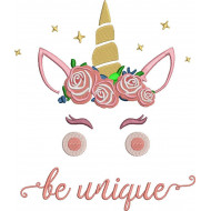 Unicorn Party Props pink flower