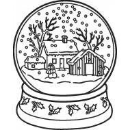 Winter Snow Globe