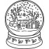Winter Snow Globe