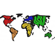 World Continent Map
