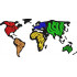World Continent Map
