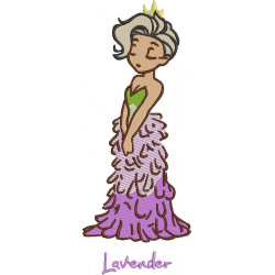 Lavender Flower Girl