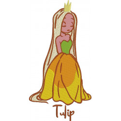 Tulip Flower Girl
