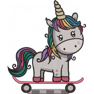 Unicorn Pony Skateboard