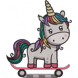 Unicorn Pony Skateboard