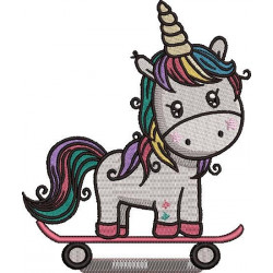 Unicorn Pony Skateboard
