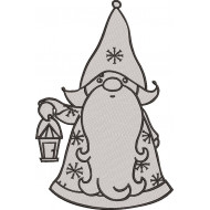 Gnome Holding Lantern