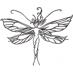 Fairy Embroidery Pattern