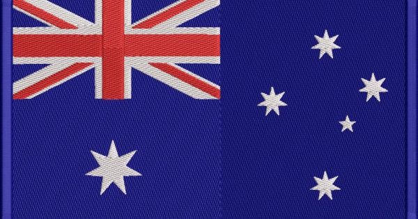 Flag Patch Australia - Embroidered Hook And Loop Appliqué, DIY - Foto 3